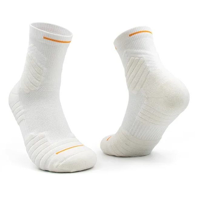 Wholesale Custom Unisex Man Cotton Compression Sport Soccer Basketball Socks