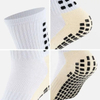 Low MOQ Custom Design OEM Crew Men Running Sport Grip Socks