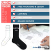 Custom Men and Women Unisex Fashion Crew Tie Dye Socks