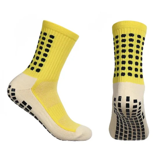 High Quality Custom Men′s Crew Sports Breathable Football Socks Non-Slip Grip Print Pattern for Spring Season with Custom Logo