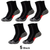 Men′s Athletic Socks Cushion Running Breathable Outdoor Sports Crew Socks