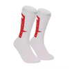 Custom Logo Embroidered Knitted Crew Socks, Stylish Pure Cotton Men′s Socks for Daily Wear