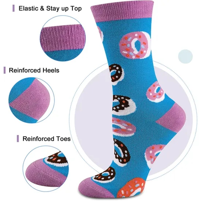 Funny Design Street Style Designer Wholesale Men Crew Cotton Happy Crazy Socks