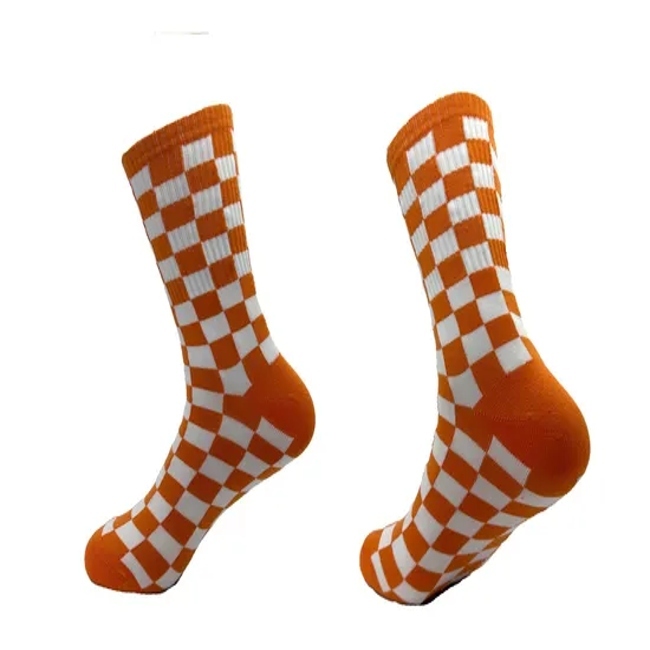 Free Design & Mockup Design Custom Logo Men Sock Customized Casual Dress Sock Cotton Crew Sock with Design Logo