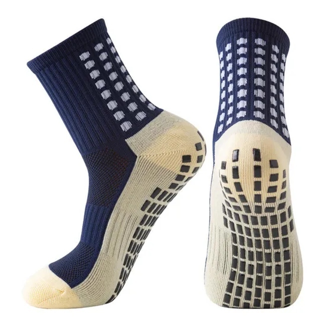 Comfortable Anti Slip Sports Custom Antideslizantes Futbol Grip Soccer Socks