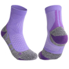 Custom Logo Black Blue Color Nylon Coolmax Athletic Men Women Short Sport Ankle Running Socks