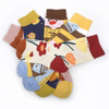 Sungnan Men Dress Cool Colorful Fancy Novelty Funny Combed Cotton Crew Socks