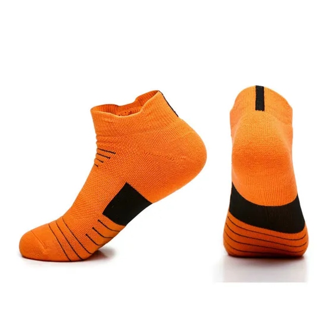 Athletic Sox Unisex Crew Terry Cushion Socken Custom Design Logo Elite Sports Men Basketball Socks Anti Slip