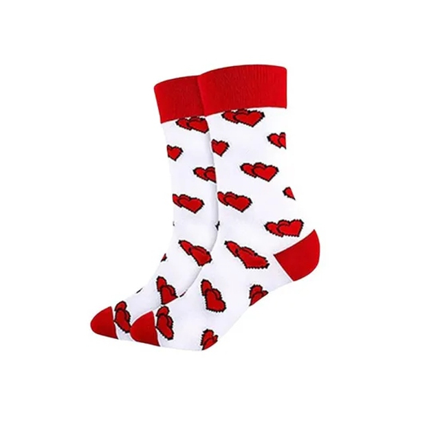 Customize All Sorts of Fashion Sock Lip Sock Valentine Sock in Many Designs, Colors, and Material