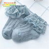 Cute Lace Flower Lace Summer Newborn Baby Girls Socks Cotton Princess Anti Slip Kids Socks