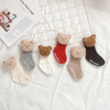 Fashion Autumn Kid Xmas Socks with D Bear Baby Socks Cotton Long Tube Girls Children Socks for Winter