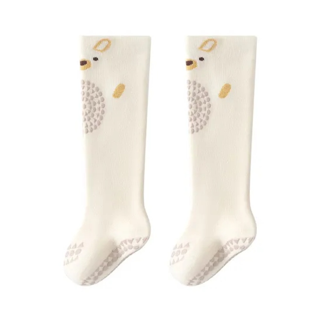 Wholesale New Arrival Knee Protector Cotton Popular Non Slip Baby Socks