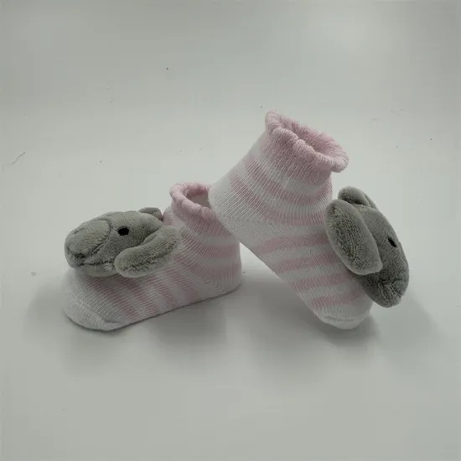 D Stereoscopic Cute Elephant Baby Indoor Non Slip Crawling Socks