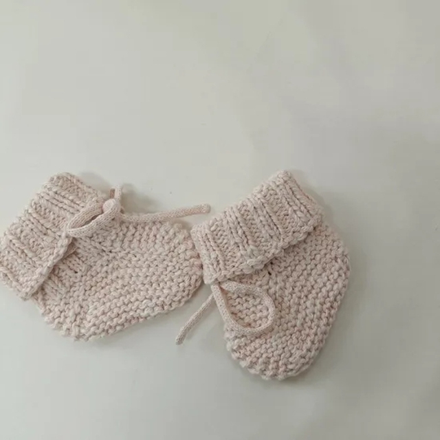 Wholesale Knitted Baby Booties Newborn Cotton Infant Socks.