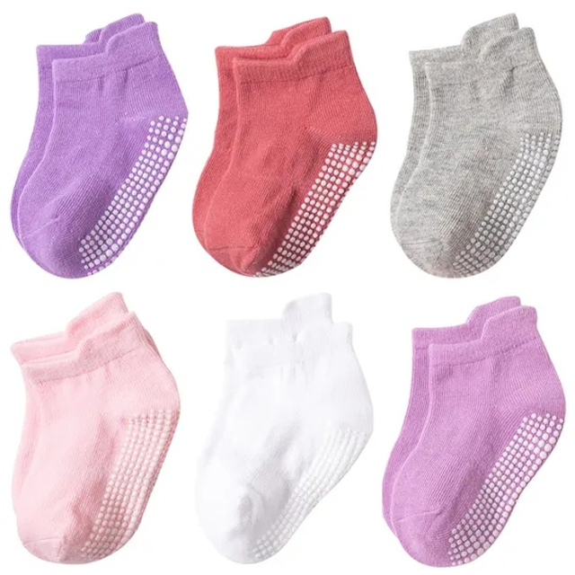 Non Slip DOT Glue Spring Baby Boys Cotton Boat Children′ S Socks