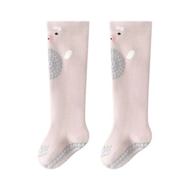 Baby Long Tube Winter New Wool Thickened Non Slip Knee Pads for Newborn Children Over The Knee Socks