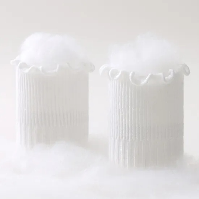 Wholesale Soft Baby Girl Crew Sock % Cotton Kids Lace Socks Custom Anti Slip Socks for Children