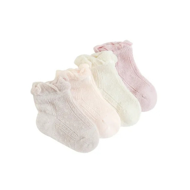 Summer Ultra Thin Baby Socks in Mesh Cotton for Boys Girls Boneless