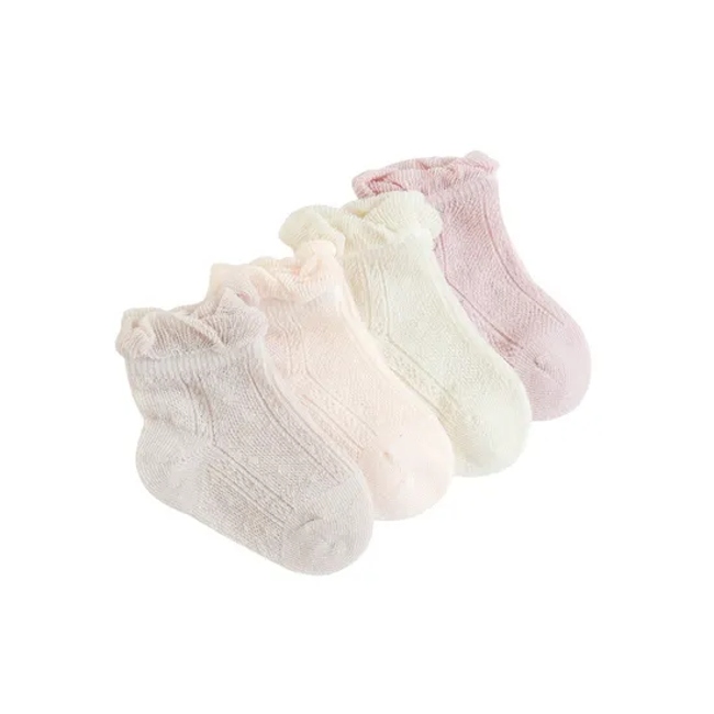 Summer Ultra Thin Baby Socks in Mesh Cotton for Boys Girls Boneless