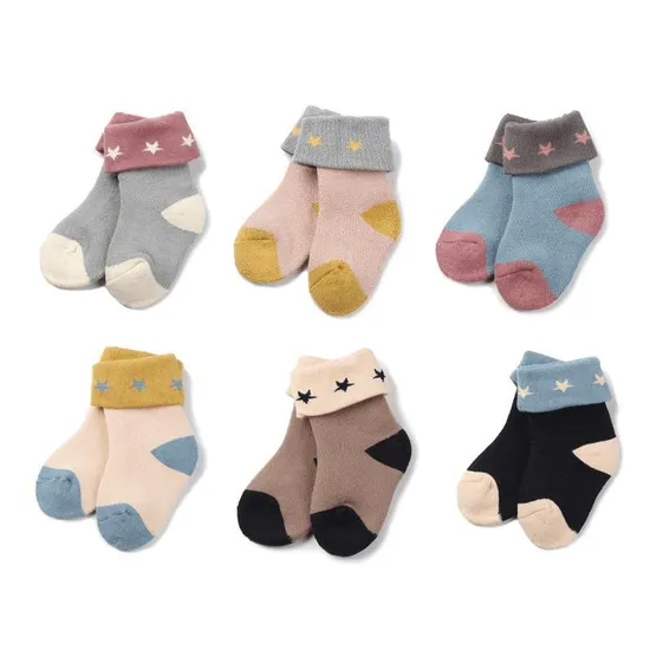Low Price Custom Wholesale Children Baby Kids Unisex Cotton Short Socks