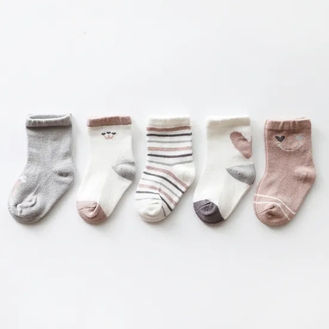 Spring Autumn New Cartoon Children′s Boys and Girls Baby Socks