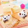 Autumn Newborn Baby Middle Tube Fruit Kids Cotton Socks Non Slip Floor Socks
