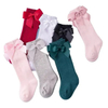  Color Spring Winter Bow Knee High Socks Baby Girls Socks