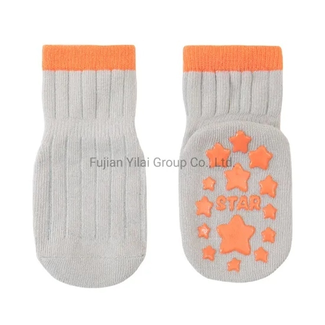 New Baby Socks Non Slip Floor Sock Infant Early Teaching Step Socks Children Cotton