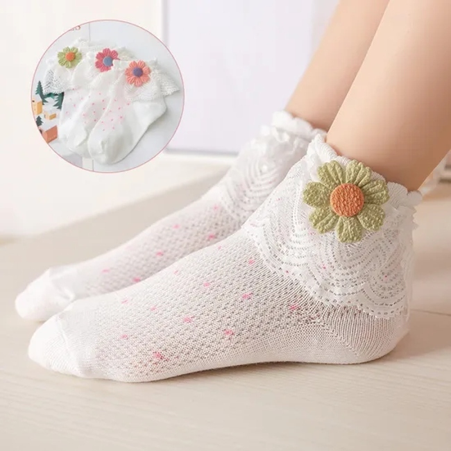 Summer Wholesale % Cotton Mesh Breathable High Quality Soft Child Baby Kids Socks