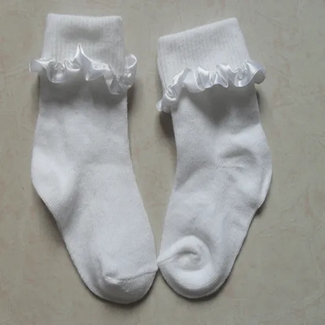 Fashion Baby Lace Cotton Student Socks