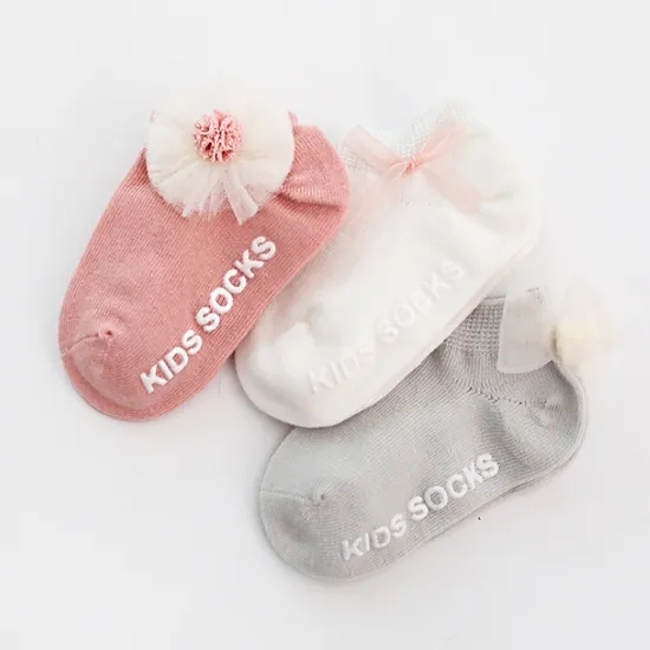 Knee High Ruffle Toddler Cotton Baby Socks