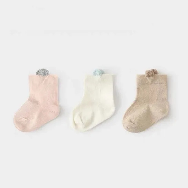 Children′s Socks Cartoon Baby Medium Tube Cotton Socks