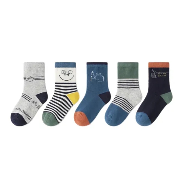 Anti Bacterial Breathable Skin Friendly Babies Fashion Lovely Cute Cotton Ankle Crew Soft Little Sock