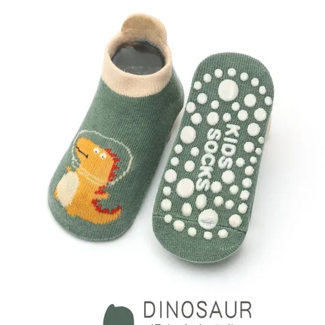 Cute Baby Toddler Cartoon Non Slip Cotton Soft and Comfortable Toddler Floor Socks
