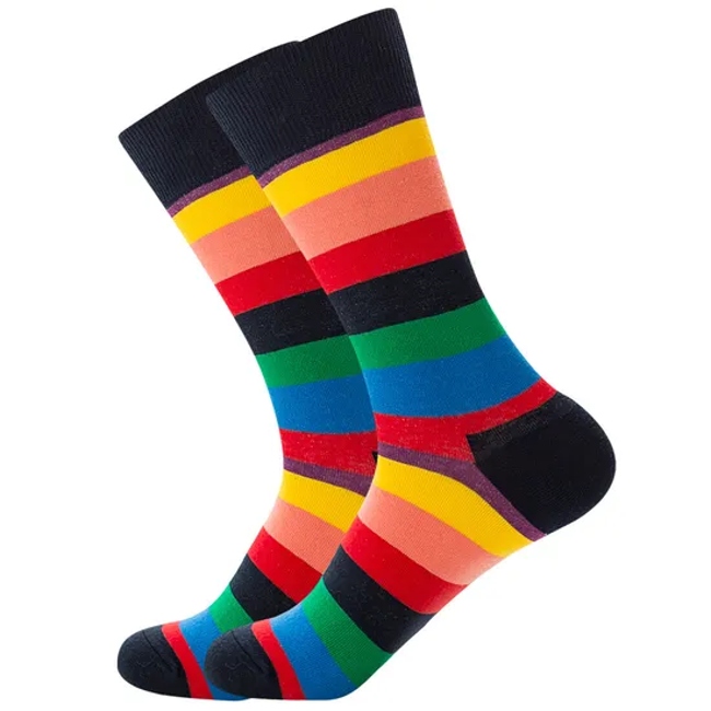 Women Socks OEM Quality Socks for Wholesale Fashion Cotton Crew Socks Custom Print Unisex Middle Tube Sock