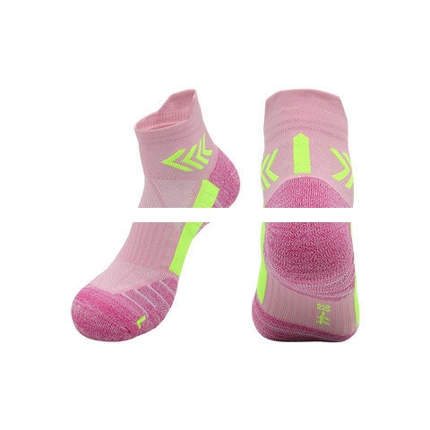 Hot sale Professional running men s and women s towel bottomed short leg sports socks