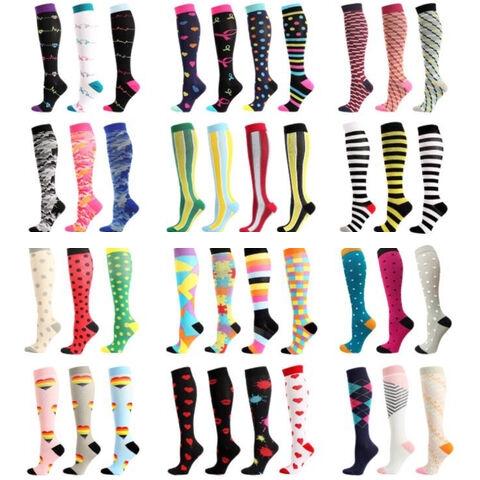 Custom logo sport compression crew basketball socks Wholesale