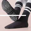 Cotton Women Compression Fashion Breathable Custom Non Slip Anti Slip Pilates Crew Grip Yoga Socks
