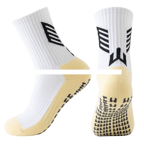 Towel Football Training Socks Anti Slip Silicone Grip Soccer Socks Men s Breathable Running Sports Crew Socks