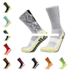 Wholesale Crew Custom Performance Sports Soccer Tape Design Grip Socks Pink Anti Slip Football Socks For Men Women