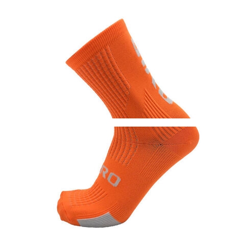 OEM Cushion Crew Training Socks With Customized Logo Adults Cycling Compression Sport Socks