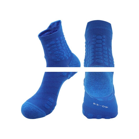 Hot Sell Men And Women Absorb Sweat Crew Terry Socks Custom Colour Sports Socks Badminton Basketball Socks