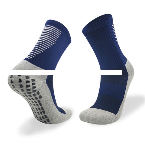 High Quality Anti Slip Football Grip Casual Daily Socks Youth Crew Size Breathable Supportive Soccer Socks with Sample