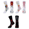 OEM Manufacturer SpringSummer Mid tube Cotton Nylon Blend Breathable Sports Socks Custom Jacquard Logo Men Socks