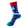 OEM High Quality Festival Socks N Combed Cotton Custom Sport Socks Free Sample No Moq