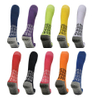 China Manufacturer Over the Calf Football Socks Non Slip Silicone Grip Design For Sports