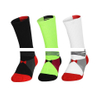 Best selling Breathable High Quality Nylon Football Print Custom Logo Sport Socks