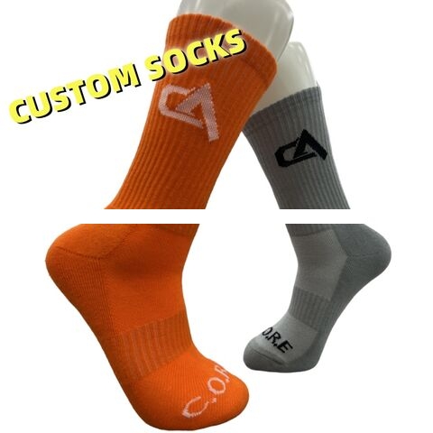 Factory Custom Socks Breathable Sock Custom Your Logo Towel Bottom Basketball Sports Men Socks