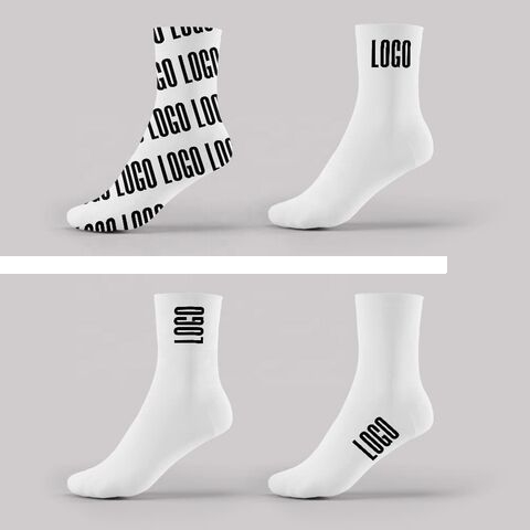 Hot Sell Personality Style Mesh Breathable Comfortable Custom Knitting Design Logo Sport Cycling Sports Socks