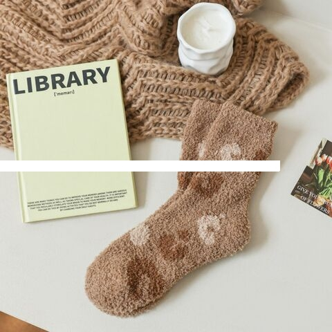 Hot Women s Fluffy Socks High Quality Floor Socks Sleep Socks Support Custom Logo Socks